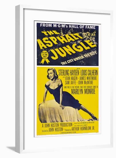 The Asphalt Jungle, 1950-null-Framed Art Print