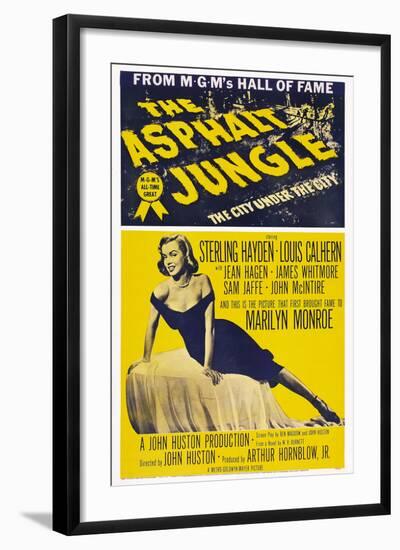 The Asphalt Jungle, 1950-null-Framed Art Print