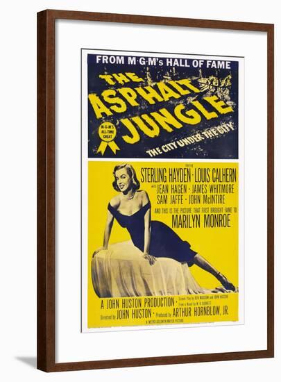 The Asphalt Jungle, 1950-null-Framed Art Print