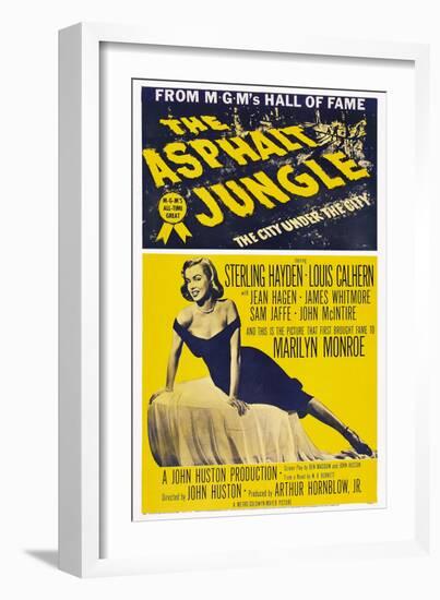 The Asphalt Jungle, 1950-null-Framed Art Print