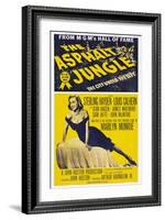 The Asphalt Jungle, 1950-null-Framed Art Print