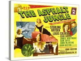 The Asphalt Jungle, 1950-null-Stretched Canvas