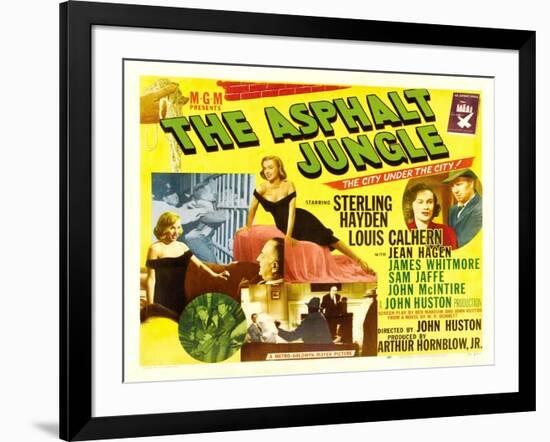 The Asphalt Jungle, 1950-null-Framed Giclee Print