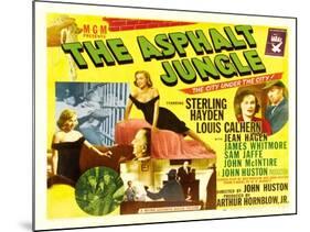 The Asphalt Jungle, 1950-null-Mounted Giclee Print