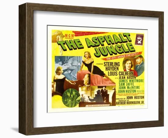 The Asphalt Jungle, 1950-null-Framed Giclee Print