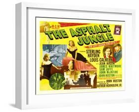 The Asphalt Jungle, 1950-null-Framed Giclee Print