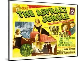 The Asphalt Jungle, 1950-null-Mounted Giclee Print