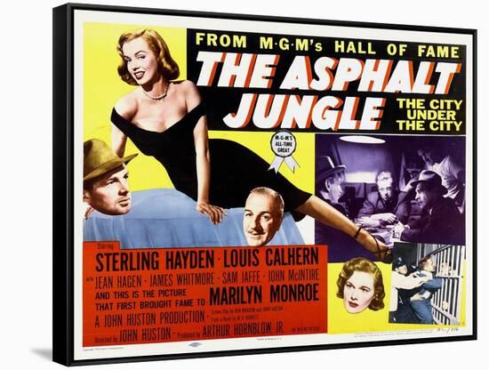 The Asphalt Jungle, 1950-null-Framed Stretched Canvas