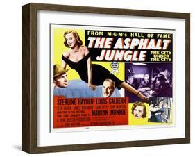 The Asphalt Jungle, 1950-null-Framed Giclee Print