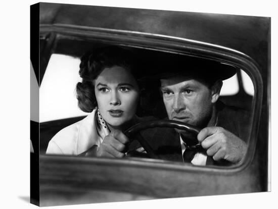 The Asphalt Jungle, Jean Hagen, Sterling Hayden, 1950-null-Stretched Canvas