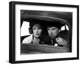 The Asphalt Jungle, Jean Hagen, Sterling Hayden, 1950-null-Framed Photo