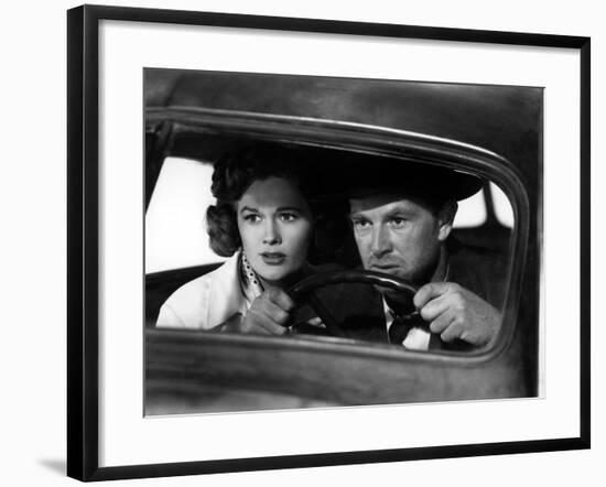 The Asphalt Jungle, Jean Hagen, Sterling Hayden, 1950-null-Framed Photo