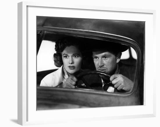 The Asphalt Jungle, Jean Hagen, Sterling Hayden, 1950-null-Framed Photo