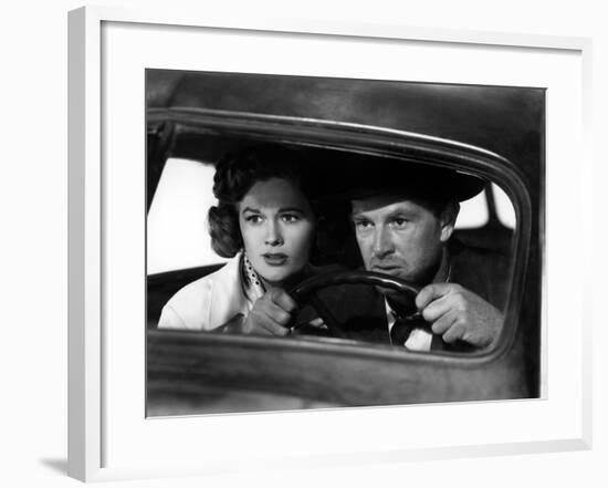 The Asphalt Jungle, Jean Hagen, Sterling Hayden, 1950-null-Framed Photo