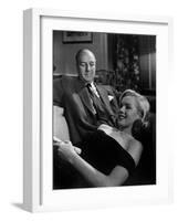 The Asphalt Jungle, Louis Calhern, Marilyn Monroe, 1950-null-Framed Photo