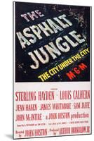 The Asphalt Jungle-null-Mounted Art Print