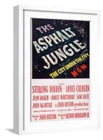 The Asphalt Jungle-null-Framed Art Print