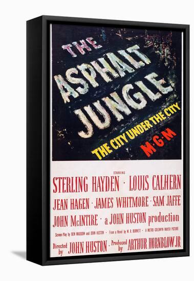 The Asphalt Jungle-null-Framed Stretched Canvas