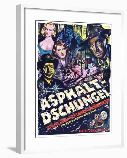 The Asphalt Jungle-null-Framed Art Print