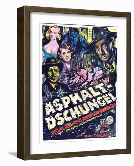 The Asphalt Jungle-null-Framed Art Print