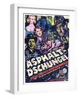 The Asphalt Jungle-null-Framed Art Print