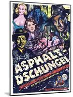 The Asphalt Jungle-null-Mounted Art Print