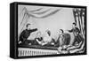 The Assassination of Abraham Lincoln-Currier & Ives-Framed Stretched Canvas