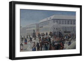 The Assassination of Alexander II on 13 March 1881-null-Framed Giclee Print