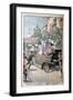 The Assassination of Archduke Franz Ferdinand of Austria and His Wife, Duchess Sophia-null-Framed Giclee Print