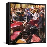The Assassination of Archduke Franz Ferdinand-Clive Uptton-Framed Stretched Canvas