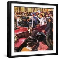 The Assassination of Archduke Franz Ferdinand-Clive Uptton-Framed Giclee Print