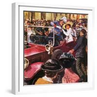 The Assassination of Archduke Franz Ferdinand-Clive Uptton-Framed Giclee Print