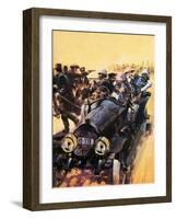 The Assassination of Archduke Franz Ferdinand.-Graham Coton-Framed Giclee Print