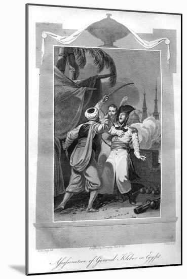 The Assassination of General Kléber in Egypt, 1816-T Wallis-Mounted Giclee Print