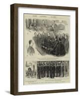 The Assassination of James Carey, Arrival of O'Donnell in London-null-Framed Giclee Print