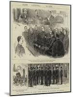 The Assassination of James Carey, Arrival of O'Donnell in London-null-Mounted Giclee Print