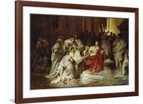 The Assassination of Julius Caesar-Karl Theodor von Piloty-Framed Giclee Print