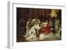 The Assassination of Julius Caesar-Karl Theodor von Piloty-Framed Giclee Print