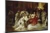 The Assassination of Julius Caesar-Karl Theodor von Piloty-Mounted Giclee Print