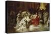 The Assassination of Julius Caesar-Karl Theodor von Piloty-Stretched Canvas