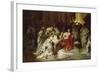 The Assassination of Julius Caesar-Karl Theodor von Piloty-Framed Giclee Print