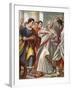 The Assassination of Julius Caesar-Tancredi Scarpelli-Framed Giclee Print