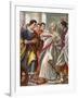 The Assassination of Julius Caesar-Tancredi Scarpelli-Framed Giclee Print