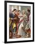 The Assassination of Julius Caesar-Tancredi Scarpelli-Framed Giclee Print