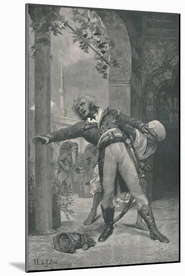 'The Assassination of Kléber at Cairo, June 14, 1800', (1896)-M Haider-Mounted Giclee Print