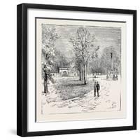 The Assassination of Lord F.C. Cavendish and Mr. T.H. Burke: Arrival of Earl Spencer at Dublin: Ent-null-Framed Giclee Print