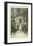 The Assassination of Louis XV by Damiens-null-Framed Giclee Print