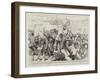 The Assassination of President Carnot, the Anti-Italian Demonstrations at Lyons-null-Framed Giclee Print