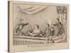 The Assassination of President Lincoln at Ford's Theatre, Washington, 1865-N. and Ives, J.M. Currier-Stretched Canvas