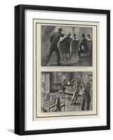 The Assassination of President Lincoln at Ford's Theatre-William Allen Rogers-Framed Giclee Print